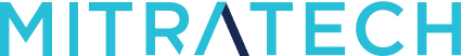 Mitratech company logo in blue color font